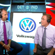 NBC commentators Cris Collinsworth (left) and Al Michaels (Screenshot: NBC)